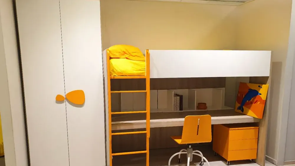 La casa moderna Cameretta Young con letto a castello in offerta- Camerette