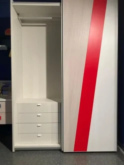 Outlet Cameretta Young navy Moretti compact con uno sconto imbattibile Camerette