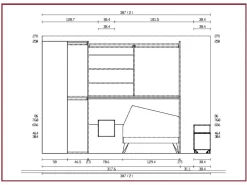 New Cameretta Young yc313  con letto a ponte scontata Camerette