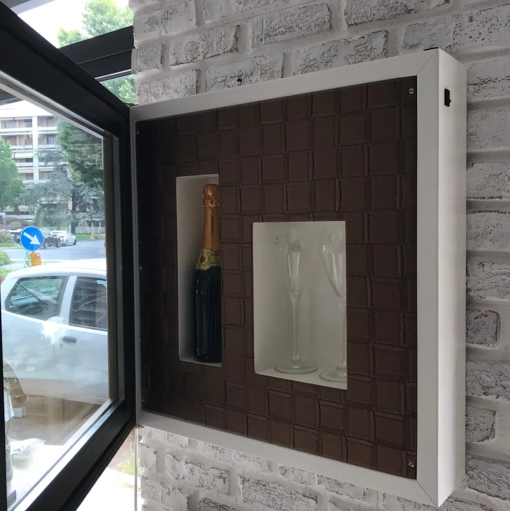 Cantinetta Expo Quadro Vino QV12 Made in Italy PREZZI OUTLET^Artigianale Sale