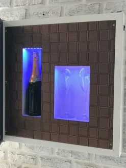 Cantinetta Expo Quadro Vino QV12 Made in Italy PREZZI OUTLET^Artigianale Sale