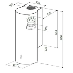 Cappa Eclipse marca in offerta^Faber cappe