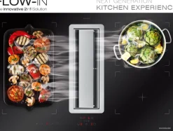 Cappa modello Piano flow in  a prezzo Outlet Cappe