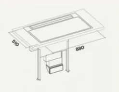 Cappa Sintesi marca  con forte sconto^Falmec Outlet
