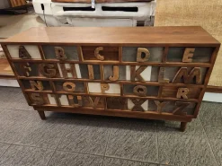 Outlet Etnico Cassettiera Design modello Cassettiera etnica abc a marchio in Offerta Outlet- Cassettiere