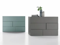 Spagnol Mobili Cassettiera Design modello Domino a marchio a prezzo Outlet- Cassettiere