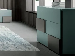 Spagnol Mobili Cassettiera Design modello Domino a marchio a prezzo Outlet- Cassettiere