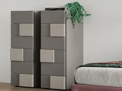 New Cassettiera Domino in Laminato in offerta Cassettiere