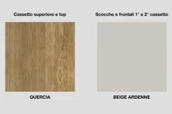 Cassettiera Elite in Legno in offerta^Voltan Discount