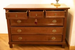 Outlet Cassettiera Gruppo in ciliegio massello in Legno in offerta Cassettiere