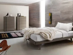 Sangiacomo Cassettiera in Laccato opaco Abaco settimanale con gola in Offerta Outlet- Cassettiere