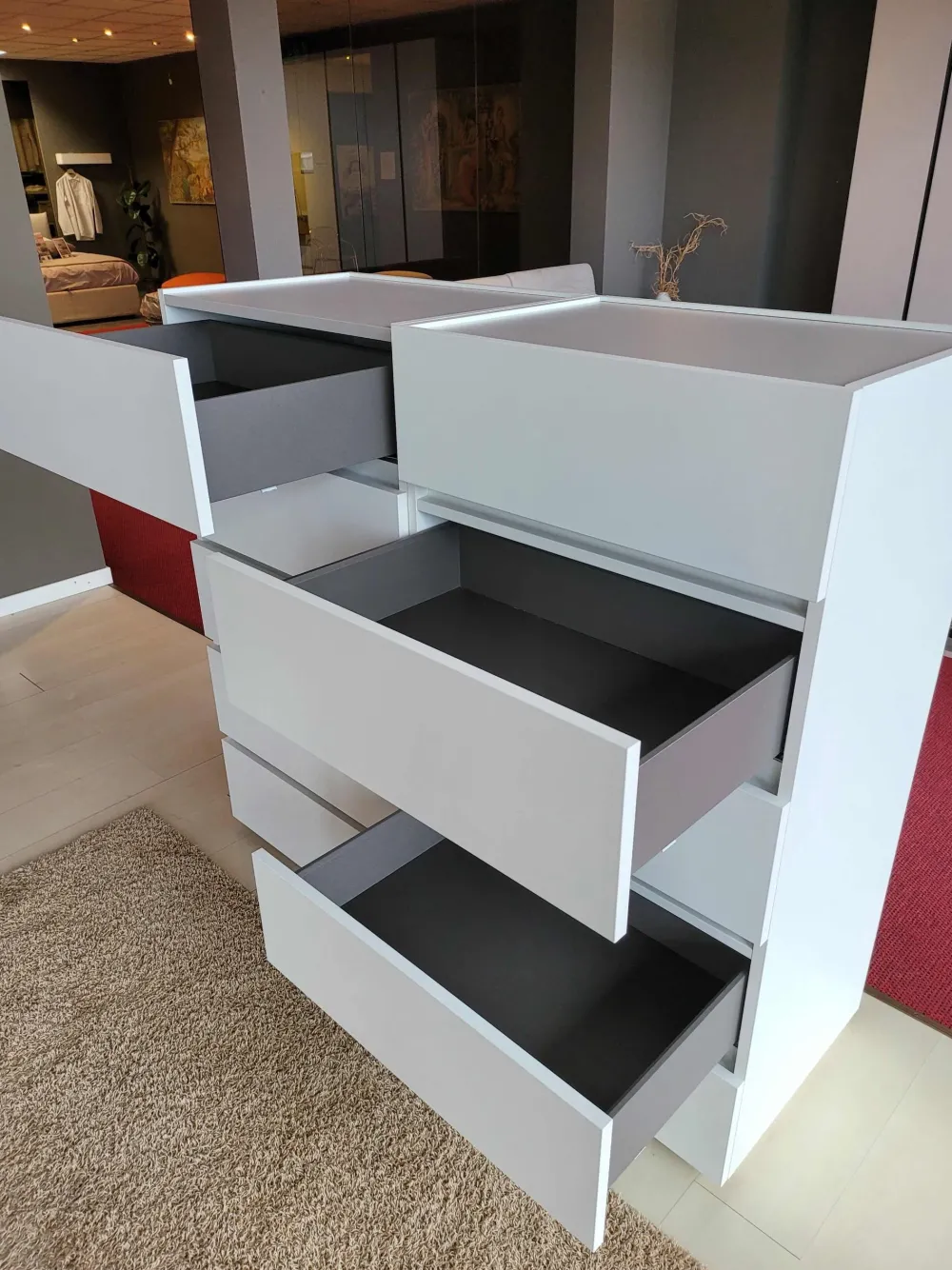 Tomasella Cassettiera in Laminato Replay 5 cassetti a prezzo Outlet- Cassettiere