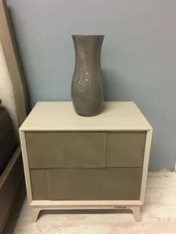 Le Fablier Cassettiera in Legno Comodini e comò le spezie bicolore in Offerta Outlet- Cassettiere