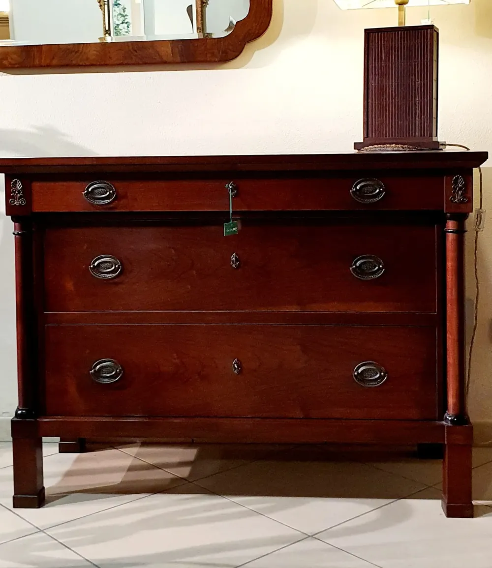 Cassettiera in Legno Impero a prezzo Outlet^Collezione esclusiva Online