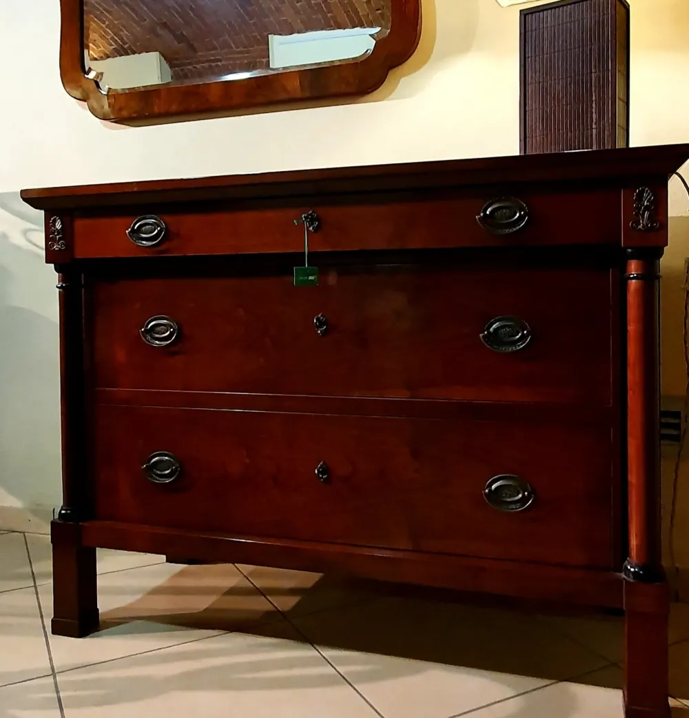 Cassettiera in Legno Impero a prezzo Outlet^Collezione esclusiva Online