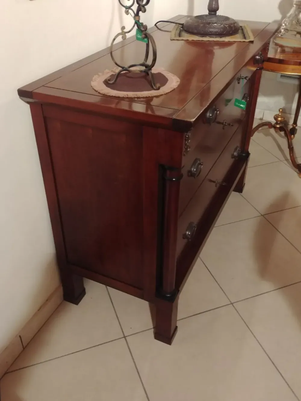 Cassettiera in Legno Impero a prezzo Outlet^Collezione esclusiva Online