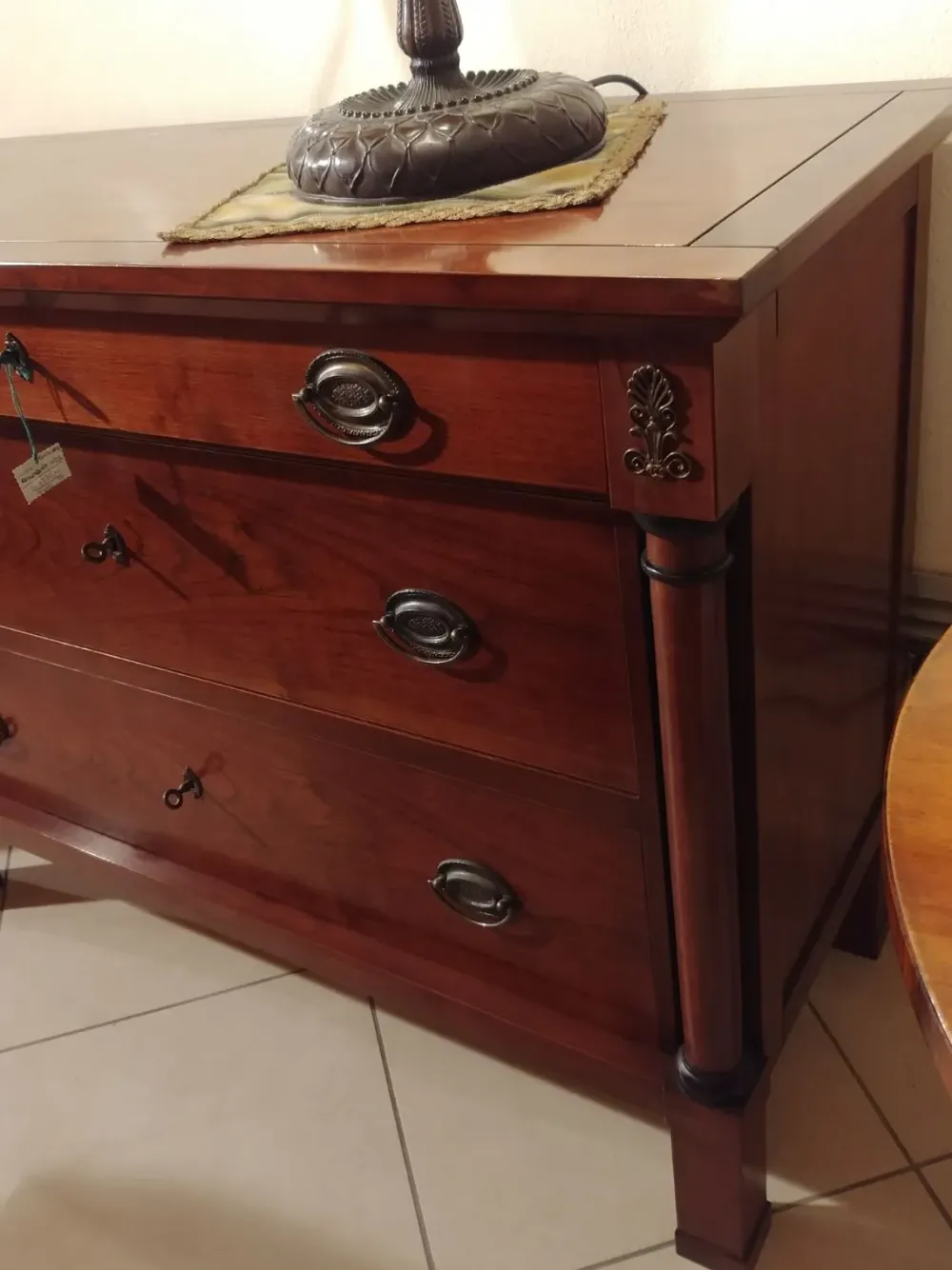 Cassettiera in Legno Impero a prezzo Outlet^Collezione esclusiva Online