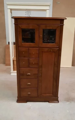 Cassettiera in Legno Modello quadrifogli a prezzo Outlet^Mobilificio Bellutti New