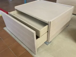 Cassettiera Lipari rovere in Legno con forte sconto^Flou Outlet