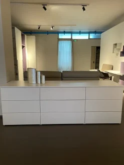 Online Cassettiera modello Cassettiera bianca erba in Laminato in offerta Cassettiere