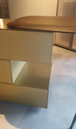 Cassettiera modello Comò con scrittoio girevole domino in Laccato opaco scontata^Sangiacomo Sale