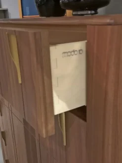 Clearance Cassettiera modello Domino in Legno scontata Cassettiere