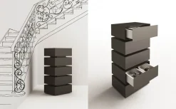 Minotti Italia Cassettiera modello Nyc & pisa di a prezzo riservato- Cassettiere