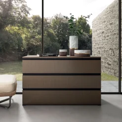 Cassettiera modello Simple gola in Laminato scontata^ZG Mobili Sale