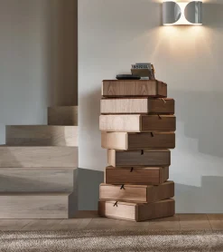 Cassettiera modello Teorema  in Legno in Offerta Outlet^Molteni & C Outlet