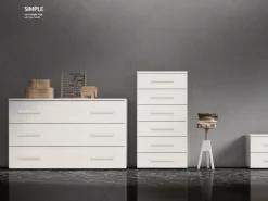 Akanto Cassettiera Simple in Laminato a prezzi outlet- Cassettiere