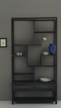 Castagnetti Soggiorno Libreria Legno Librerie Moderno- Librerie