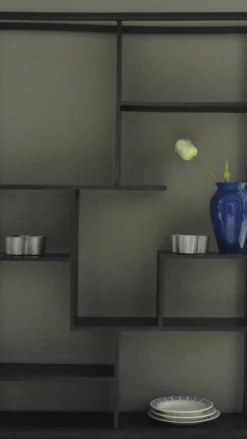 Castagnetti Soggiorno Libreria Legno Librerie Moderno- Librerie