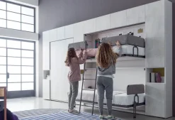 letto castello a scomparsa Nikai up prezzo outlet^Clever Hot