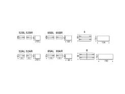 Cattelan Italia Comò e comodini Ciro Cattelan in legno in Offerta Outlet- Cassettiere