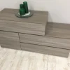 Santalucia Comò e comodini di Santa Lucia finiture Rovere Grigio- Cassettiere
