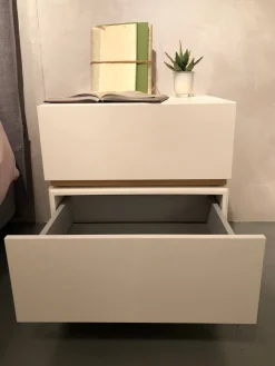 Comò e comodini People a prezzo scontato in laccato opaco^Pianca Discount