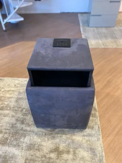 Bolzan Comodino modello Ares a prezzo ribassato in ecopelle- Comodini