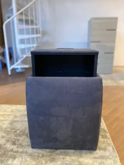 Bolzan Comodino modello Ares a prezzo ribassato in ecopelle- Comodini