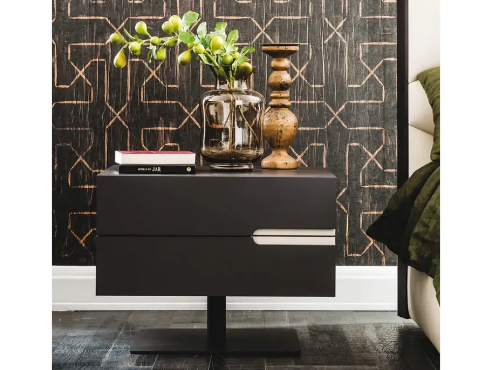 Cattelan Italia Comodino Ciro di a PREZZI OUTLET- Comodini