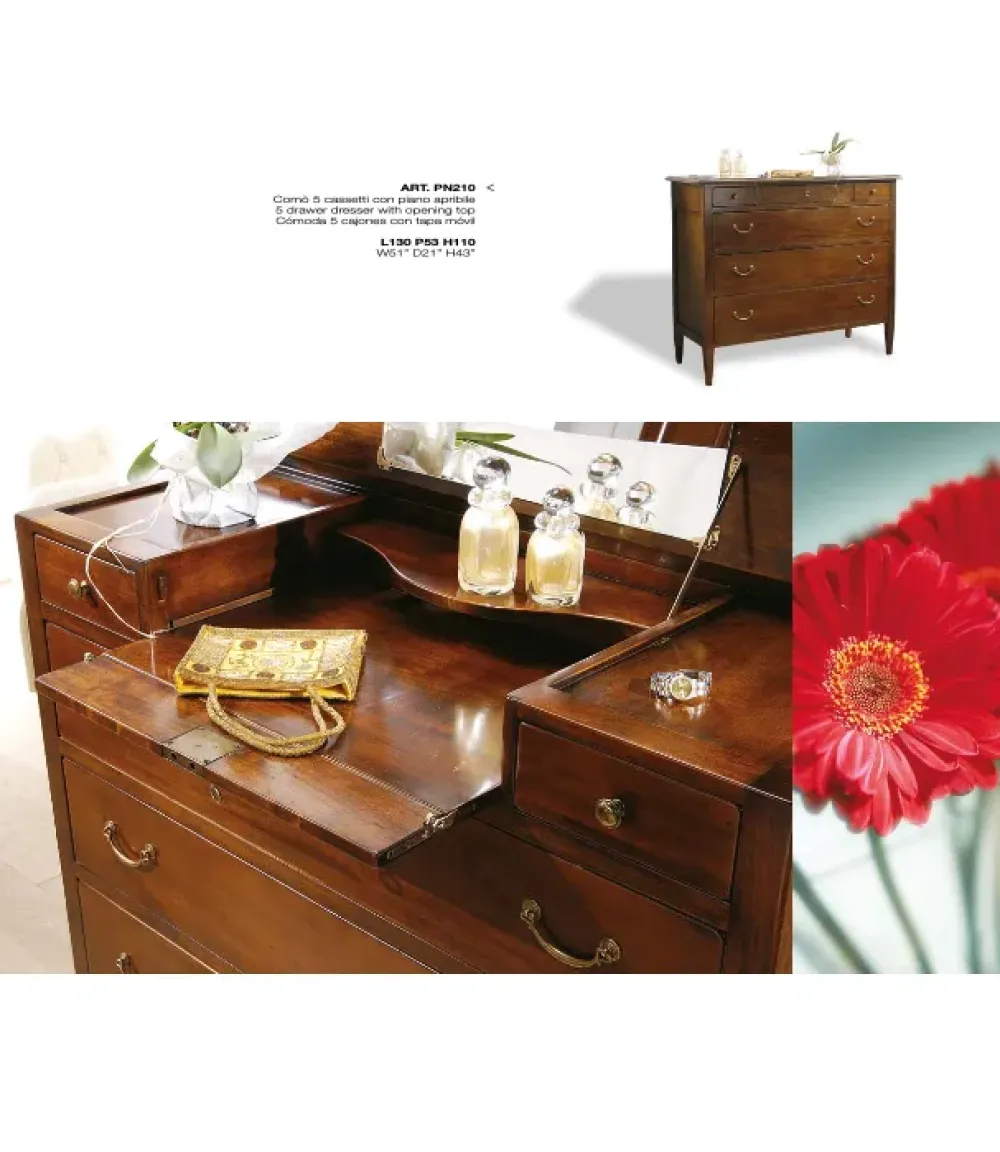 Parlani Comodino Comò pn210 a prezzo scontato- Comodini