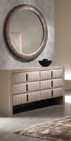 Comodino Como e comodini rivestiti  di scontato del 40% Comodini