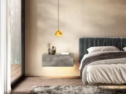 Comodino Comodini sospesi vetro di a prezzo scontato^Lago