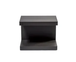 Online Comodino Comodino aero 2 in ardesia di scontato del 55% Comodini