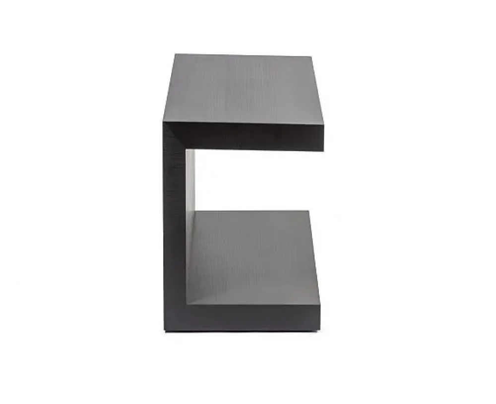 Online Comodino Comodino aero 2 in ardesia di scontato del 55% Comodini