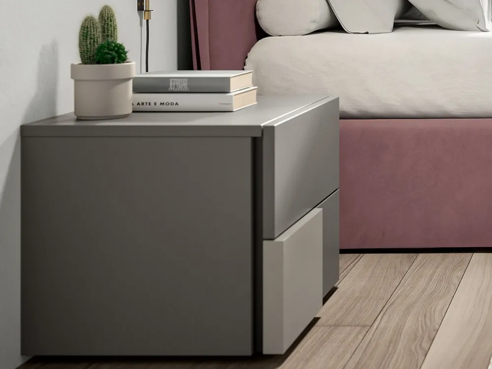 Spagnol Mobili Comodino Domino di a PREZZI OUTLET- Comodini