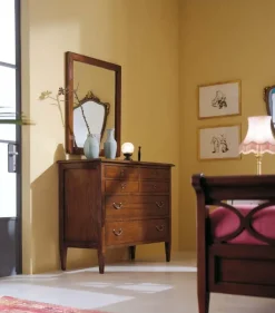 Outlet Comodino modello Comò f800 a prezzo scontato in legno Comodini