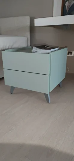 Comodino Golf 2 cassetti a marchio a prezzo riservato^Colombini Casa New