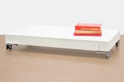 Comodino Laccato Bianco Modello Thai Comodini