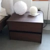 Comodino modello Comodini pitagora in laminato noce 72 a PREZZI OUTLET^NovaMobili New
