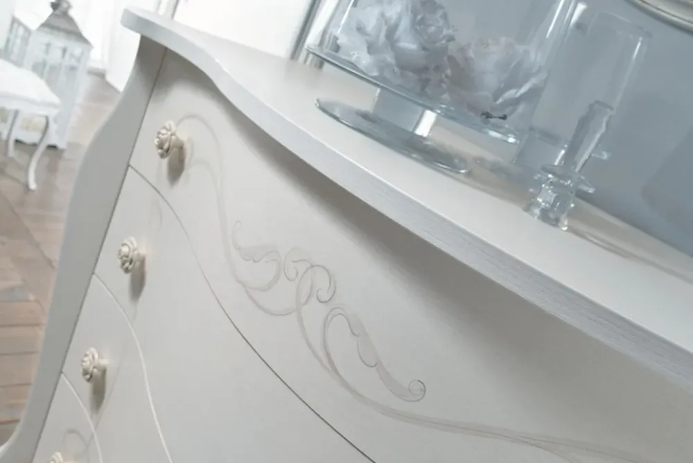 Artigianale Comodino Trittico dea OFFERTA OUTLET- Comodini